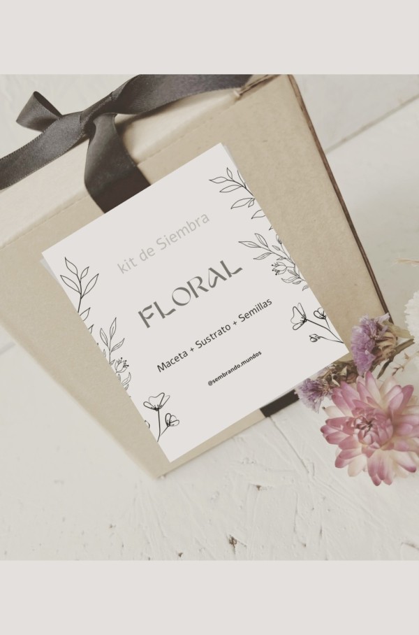 Kit FLORAL  - Plantable