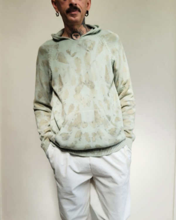Sweater Begonia Ecoprint 3.1
