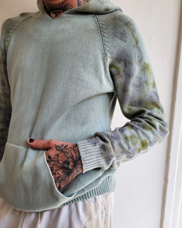 Sweater Begonia Ecoprint 5.1
