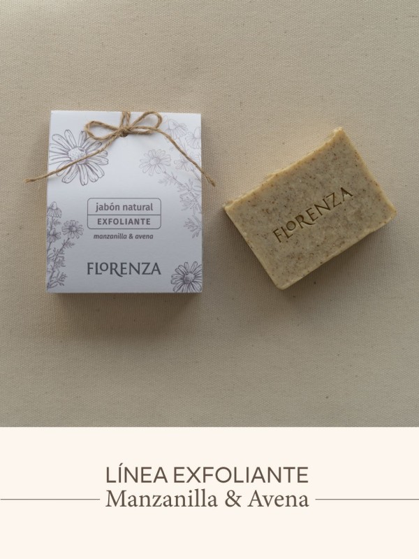 Jabón exfoliante - Manzanilla & Avena