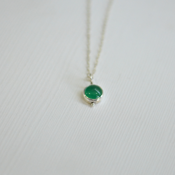 Amuleto Agata Verde