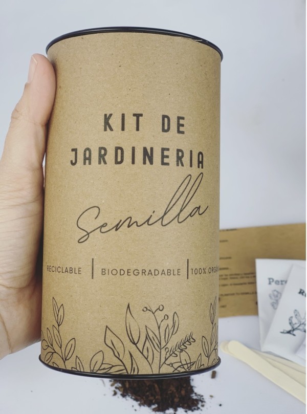 Kit de jardinería SEMILLA - Personalizado