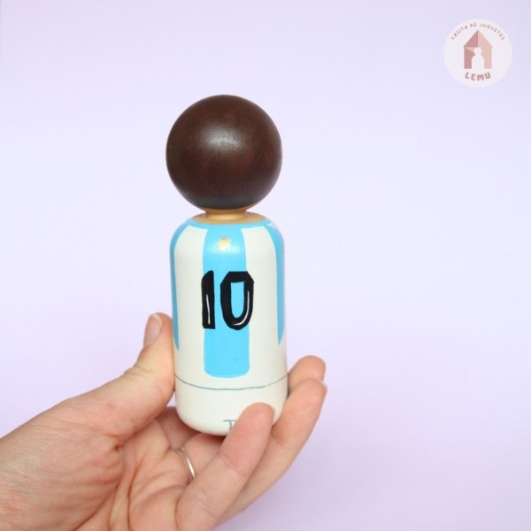 Lionel Messi Peg Doll