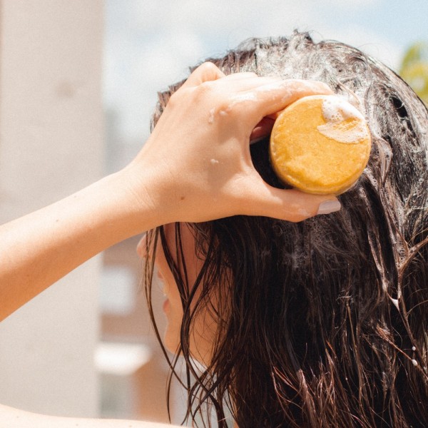 Shampoo sólido Fortalecedor 100g -  Todo tipo de pelo - Romero y Menta