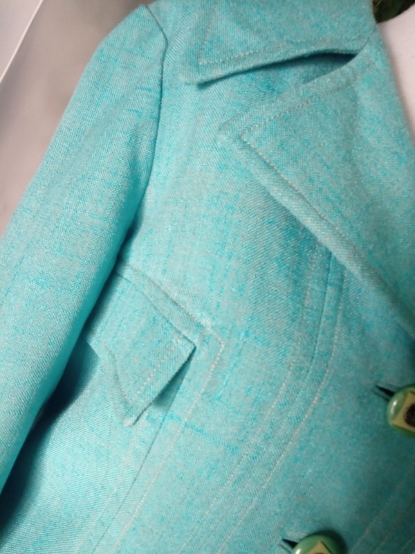 BLAZER EN LINO ESTILO 70S