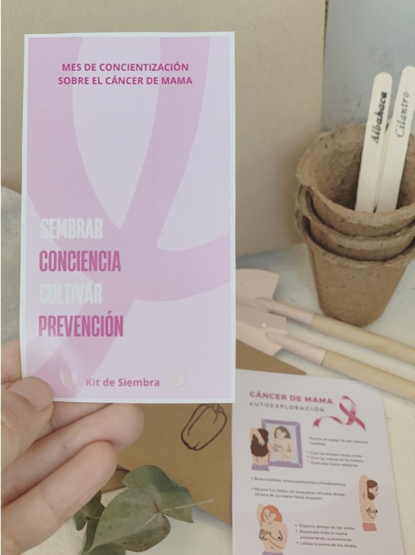 Kit sembrar conciencia , cultivar prevención  🎀