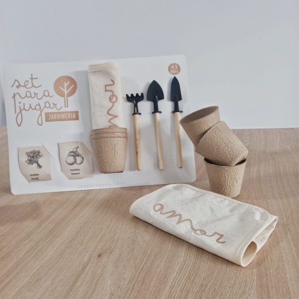 Kit de jardineria infantil