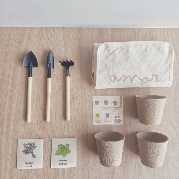 Kit de jardineria infantil