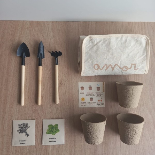 Kit de jardineria infantil