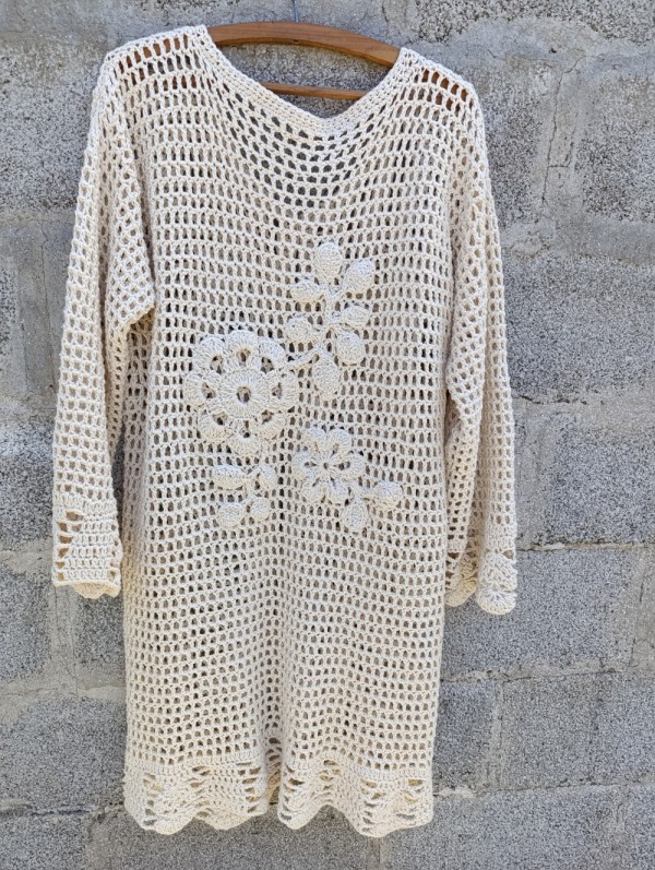 Saco al crochet Mia