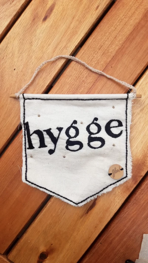 Banderin Bordado hygge