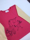 Remera manga larga Chanchito roja