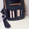 Morral cruzado Diurno Artesanal de Jean Reciclado