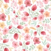 Pijama Flores Nativas manga larga, algodón pima orgánico
