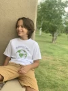 Remera estampada de Algodón Orgánico Nacional certificado.
