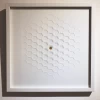 Cuadro 3d Monja Barbarella - Geométrico 34x34cm - Listo para colgar