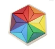 Puzzle Estrella montessori