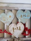 Mini corazón colgante