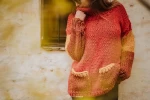 Pullover tricolor