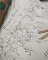 Mapa de dinosaurios para pintar