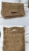 Clutch Yute convertible a Bolsa