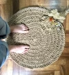Alfombra Redonda Yute Ø60cm