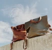 Cartera & Mochila de cuero Zoé