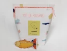 Kit de bordado. Pez Dorado