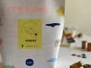 Kit de bordado. Pez Dorado