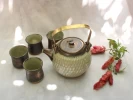 Juego de té de gres - Sananita Cerámica