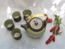 Juego de té de gres - Sananita Cerámica