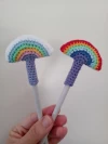 Lápiz plantable con Topper tejido