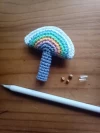 Lápiz plantable con Topper tejido
