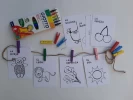 Valijita Didáctica con Adivinanzas y Tarjetas para Pintar  2