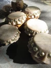 Maracas con parche de cuero