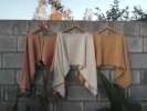 Poncho con mangas
