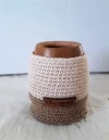 Mate con funda tejida