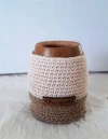 Mate con funda tejida