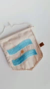 Banderin bordado Argentina 🩵