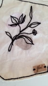 Banderin Bordado Flower