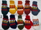Guantes Lana Alpaca Mitones Solapa Tapa Adultos Mediano