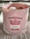 Vela Cuarzo Rosa