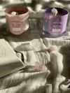 Vela Cuarzo Rosa