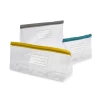 Set de 3 Bolsas Ziploc reutilizables. Ahora 3 cuotas s/interes.