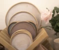 Plato de gres Amarula 26/27 cm- Begot Cerámicas