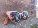 Anteojos de Madera Sustentables con Protección UV400 Mod. SALVIA