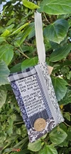 Cartuchera patchwork negra