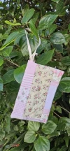 Cartuchera patchwork rosa
