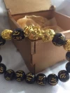 Pulsera Pixiu con cajita-manual y certificado miniatura