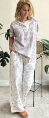 Pantalón Lavanda Ecoprint 5.1